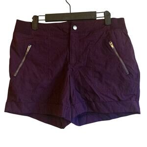 Te Verde purple rip stop shorts size medium